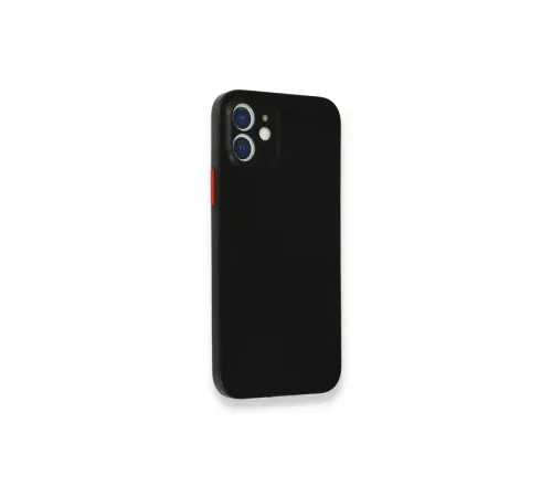 Apple iPhone 12 Mini Kılıf PP Ultra İnce Kapak - Siyah