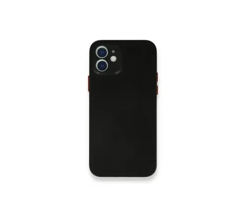 Apple iPhone 12 Mini Kılıf PP Ultra İnce Kapak - Siyah