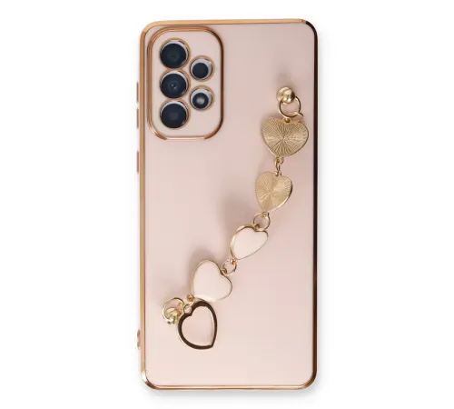 Samsung Galaxy A33 5G Kılıf Esila Silikon - Pudra