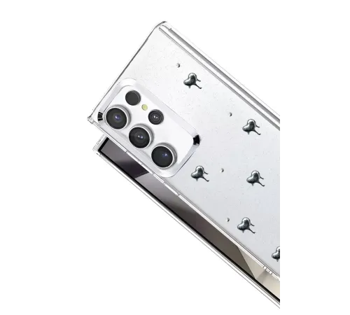 Samsung Galaxy S23 Ultra Fiyonk Desenli Kapak - Desen 1