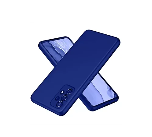 Samsung Galaxy A32 Kılıf First Silikon - Lacivert