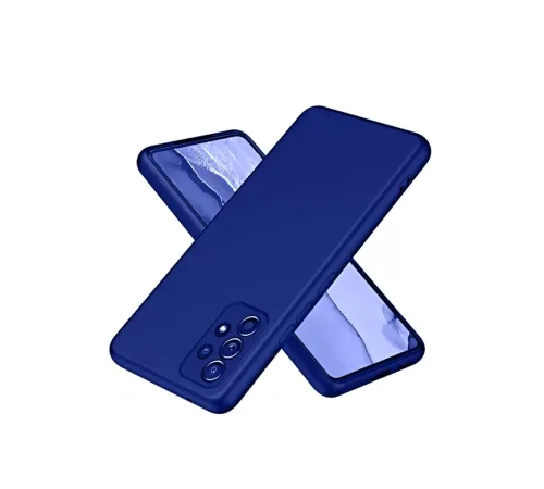 Samsung Galaxy A32 Kılıf First Silikon - Lacivert