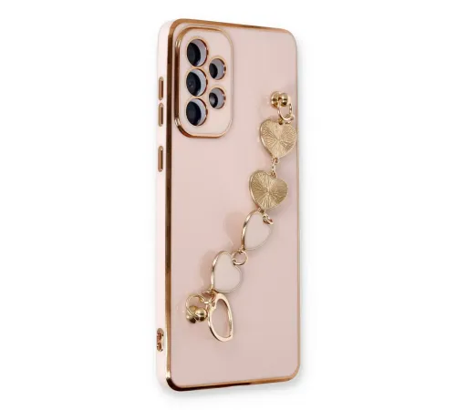 Samsung Galaxy A53 5G Kılıf Esila Silikon - Pudra