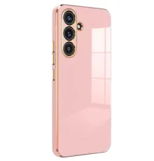 Samsung Galaxy S25 Kılıf Volet Silikon - Pembe