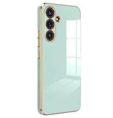 Samsung Galaxy S25 Kılıf Volet Silikon - Açık Yeşil