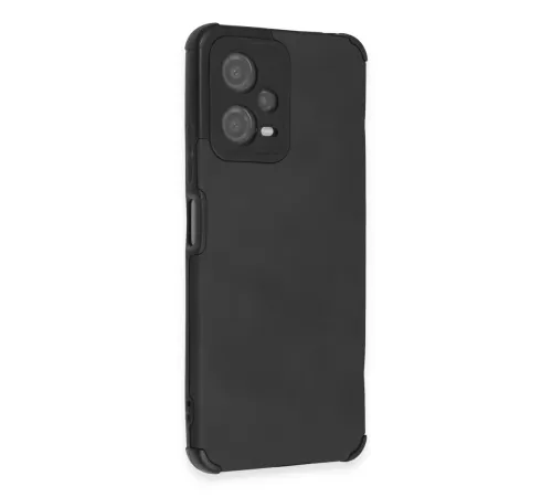 Xiaomi Redmi Note 12 5G Kılıf Loop Deri Silikon - Siyah