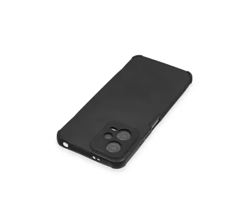 Xiaomi Redmi Note 12 5G Kılıf Loop Deri Silikon - Siyah