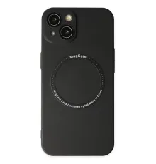 Apple iPhone 14 Plus Kılıf Jack Magneticsafe Lens Silikon - Siyah