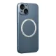 Apple iPhone 14 Plus Kılıf Jack Magneticsafe Lens Silikon - Sierra Blue
