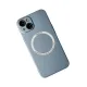 Apple iPhone 14 Plus Kılıf Jack Magneticsafe Lens Silikon - Sierra Blue