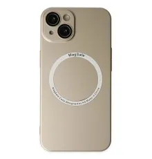 Apple iPhone 14 Plus Kılıf Jack Magneticsafe Lens Silikon - Gold