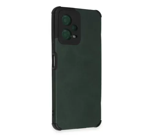 Xiaomi Redmi Note 12 5G Kılıf Loop Deri Silikon - Yeşil