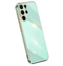 Samsung Galaxy S25 Ultra Kılıf Volet Silikon - Açık Yeşil