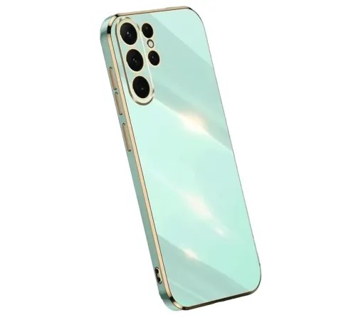 Samsung Galaxy S25 Ultra Kılıf Volet Silikon - Açık Yeşil