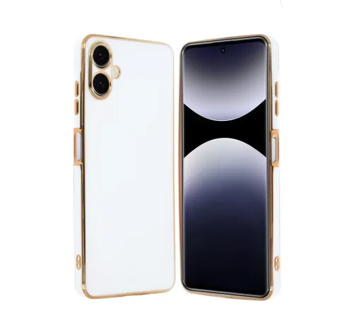 Samsung Galaxy A06 Kılıf Volet Silikon - Beyaz