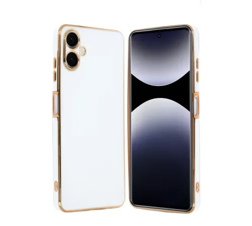 Samsung Galaxy A06 Kılıf Volet Silikon - Beyaz