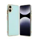 Samsung Galaxy A06 Kılıf Volet Silikon - Açık Yeşil