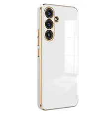 Samsung Galaxy A56 Kılıf Volet Silikon - Beyaz