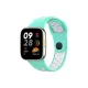 Xiaomi Redmi Watch 3 Spor Delikli Kordon - Turkuaz-Beyaz