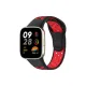Xiaomi Redmi Watch 3 Spor Delikli Kordon - Siyah-Kırmızı