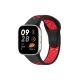 Xiaomi Redmi Watch 3 Spor Delikli Kordon - Siyah-Kırmızı