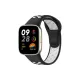 Xiaomi Redmi Watch 3 Spor Delikli Kordon - Siyah-Beyaz