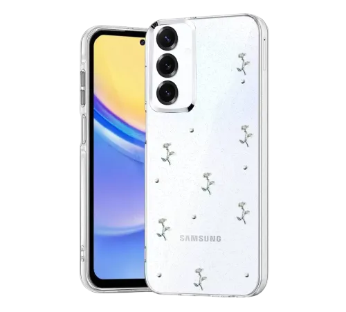 Samsung Galaxy A15 4G Fiyonk Desenli Kapak - Desen 4