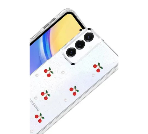 Samsung Galaxy A15 4G Fiyonk Desenli Kapak - Desen 9
