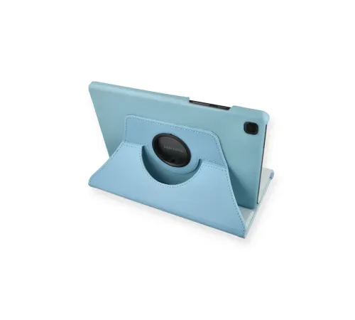 Samsung Galaxy Tab A7 10.4 Kılıf 360 Tablet Deri Kılıf - Turkuaz