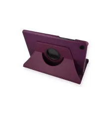 Samsung Galaxy Tab A7 10.4 Kılıf 360 Tablet Deri Kılıf - Mürdüm