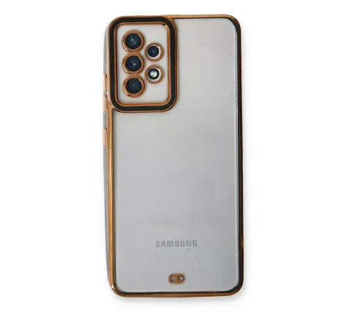 Samsung Galaxy A53 5G Kılıf Liva Lens Silikon - Siyah