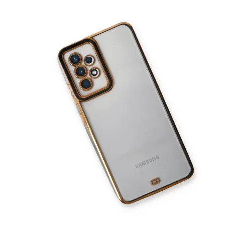 Samsung Galaxy A53 5G Kılıf Liva Lens Silikon - Siyah