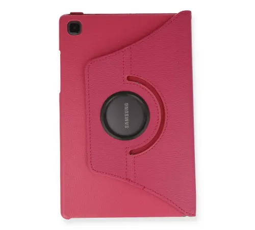 Samsung Galaxy Tab A7 10.4 Kılıf 360 Tablet Deri Kılıf - Pembe