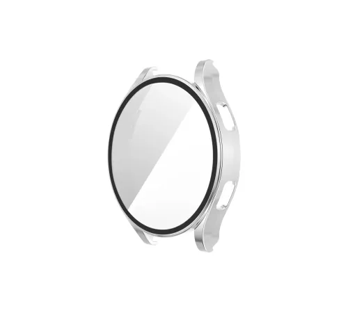 Watch 5 44mm Wall Camlı Kasa Ekran Koruyucu - Gümüş