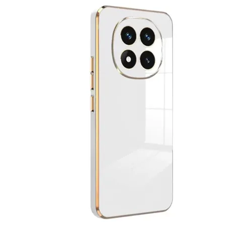 Xiaomi Redmi Note 14 Pro 4G Kılıf Volet Silikon - Beyaz