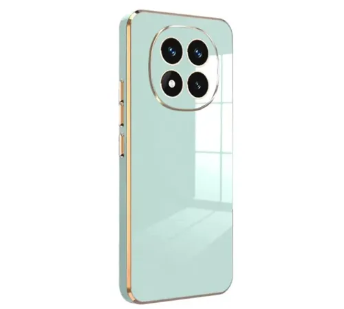Xiaomi Redmi Note 14 Pro 4G Kılıf Volet Silikon - Açık Yeşil