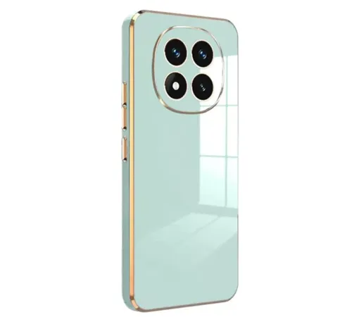Xiaomi Redmi Note 14 Pro 4G Kılıf Volet Silikon - Açık Yeşil