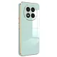 Xiaomi Redmi Note 14 Pro 4G Kılıf Volet Silikon - Açık Yeşil