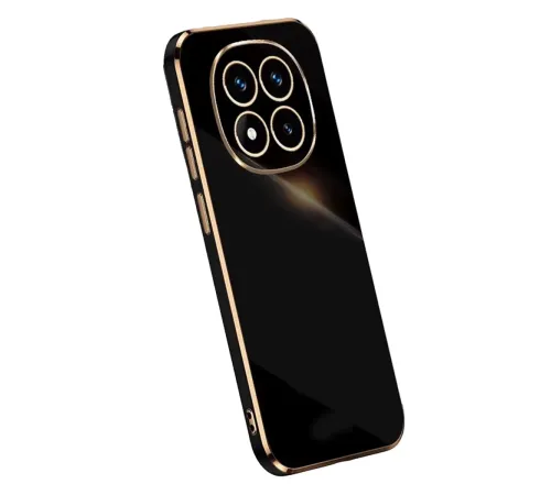 Xiaomi Redmi Note 14 Pro 5G Kılıf Volet Silikon - Siyah