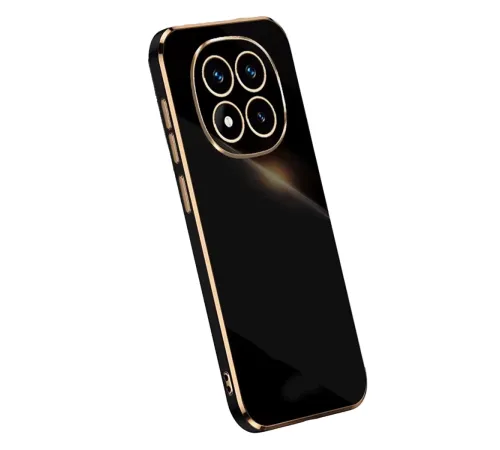 Xiaomi Redmi Note 14 Pro Plus Kılıf Volet Silikon - Siyah