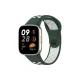 Xiaomi Redmi Watch 3 Spor Delikli Kordon - Haki Yeşil-Beyaz