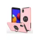 Samsung Galaxy A01 Core Kılıf Elit Yüzüklü Kapak - Pembe
