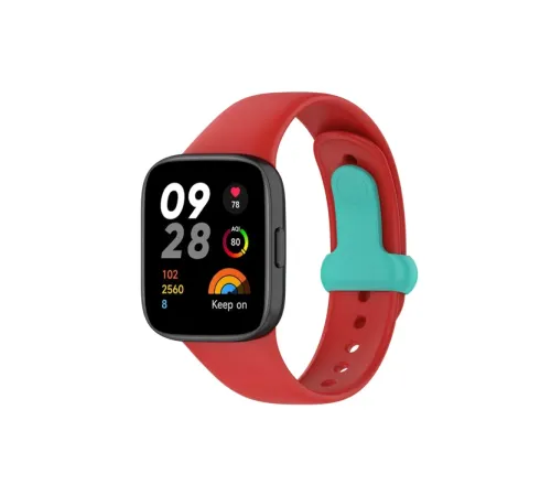 Xiaomi Redmi Watch 3 Origin Silikon Kordon - Kırmızı