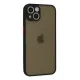 Apple iPhone 14 Kılıf Montreal Silikon Kapak - Siyah