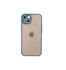 Apple iPhone 14 Kılıf Montreal Silikon Kapak - Yeşil