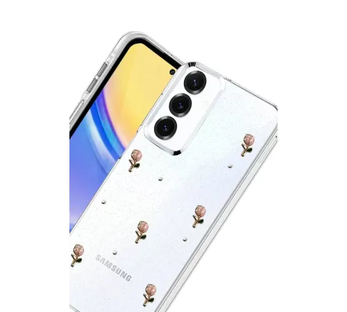 Samsung Galaxy A24 4G Fiyonk Desenli Kapak - Desen 6