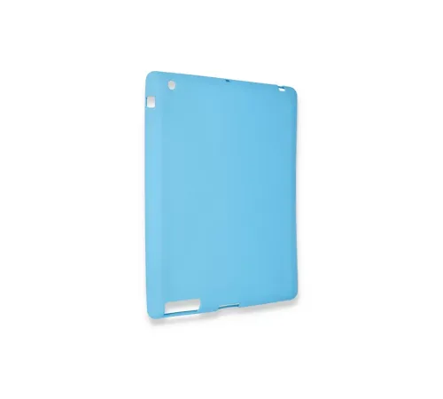 Apple iPad 4 9.7 Kılıf Evo Tablet Silikon - Mavi