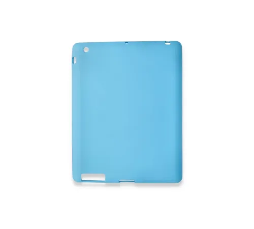 Apple iPad 4 9.7 Kılıf Evo Tablet Silikon - Mavi