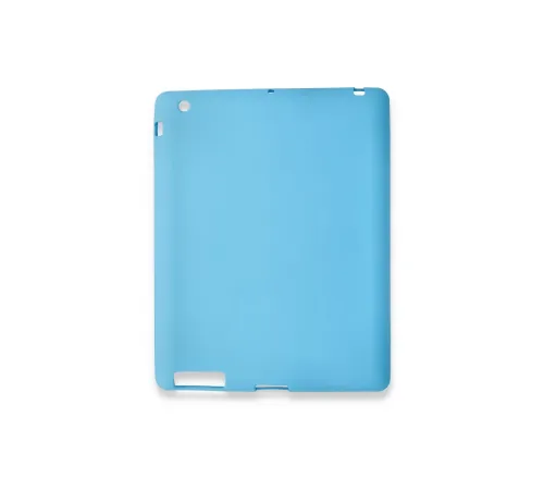 Apple iPad 4 9.7 Kılıf Evo Tablet Silikon - Mavi