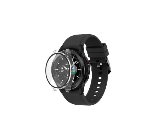Watch 5 44mm Wall Camlı Kasa Ekran Koruyucu - Şeffaf